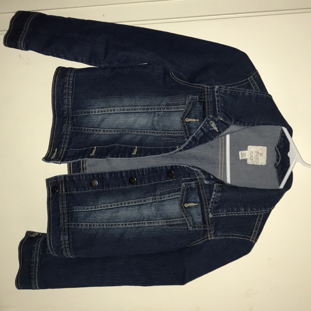 really cute jean jacket